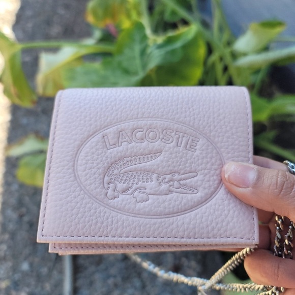 Lacoste Handbags - Lacoste chain wallet